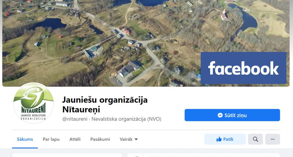 Nitaureni facebook lapa