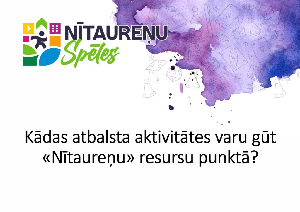 Atbalsta aktitivitates Nitaureni 1